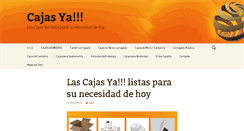 Desktop Screenshot of cajasya.com.ar